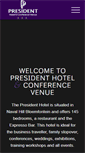 Mobile Screenshot of hotelpresident.co.za