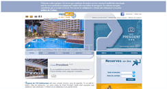 Desktop Screenshot of hotelpresident.cat