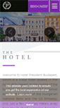 Mobile Screenshot of hotelpresident.hu